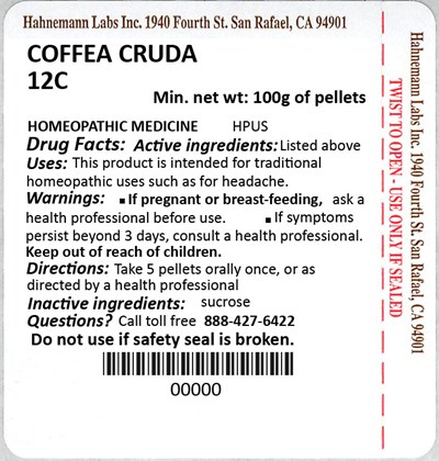 Coffea Cruda 12C 100g - Coffea Cruda 12C 100g